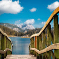 Jetty to lake  Painting