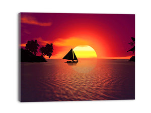 Sailing Ship Painting 