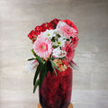 Red Flower Vase Painting