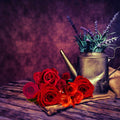 Red Rose Painting