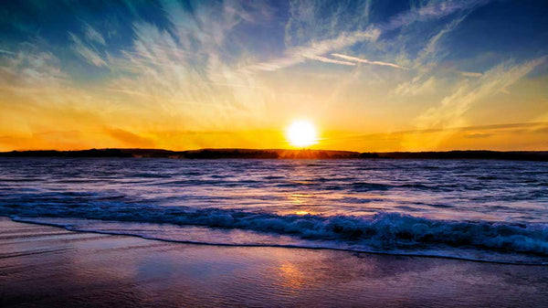 Sunset Beach  Painting