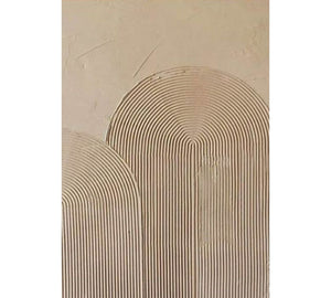 Brown Modern Abstract Painting 