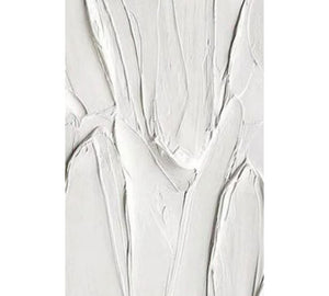 Modern Grey And White Abstract Painting 